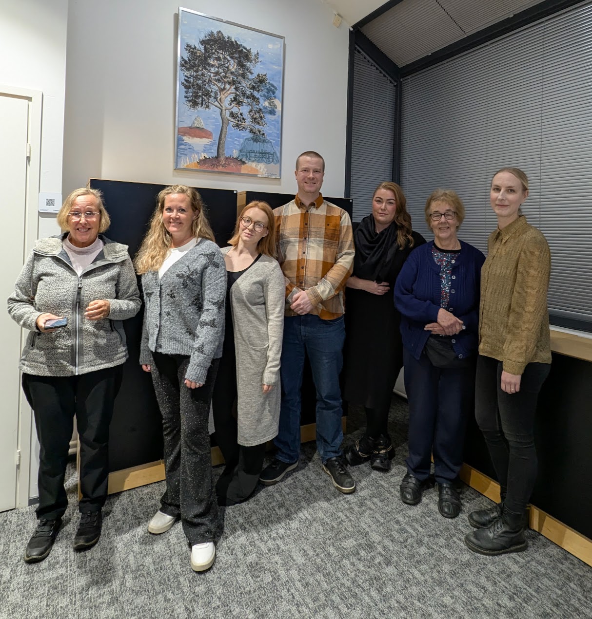 Nyvald styrelse för Vichtis Svenska Förening